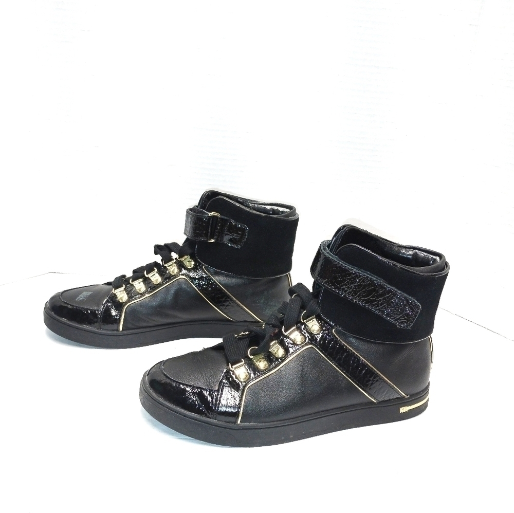 Michael Kors women's boots ankle lace up black Size: 8 - Picture 2 of 7